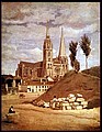 Corot. La catedral de Chartres.jpg